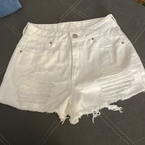 PAC sun Jean shorts size 24